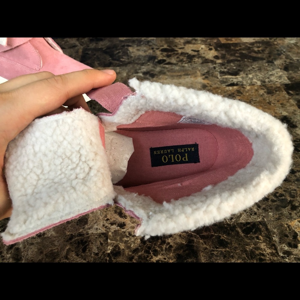 Polo Ralph Lauren Toddler Girls Siena Booties - Picture 11 of 16
